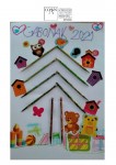 5 viviendas unifamiliares en árbol de Navidad, Enara Segovia Cuesta. Primer Premio (Categoría A)