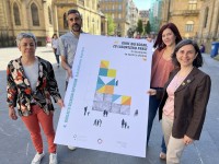 Ainhoa Uranga, Unai Sarasola, Nagorea Azuabarrena y Juana Otxoa-Errarte